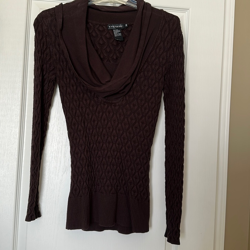Rampage stretchy sweater